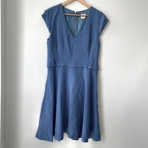 Periwinkle Reiss dress with pockets